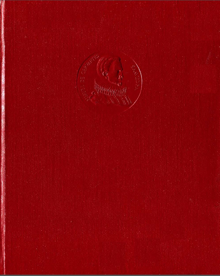 Обложка Сервантес и всемирная литература. 1969.